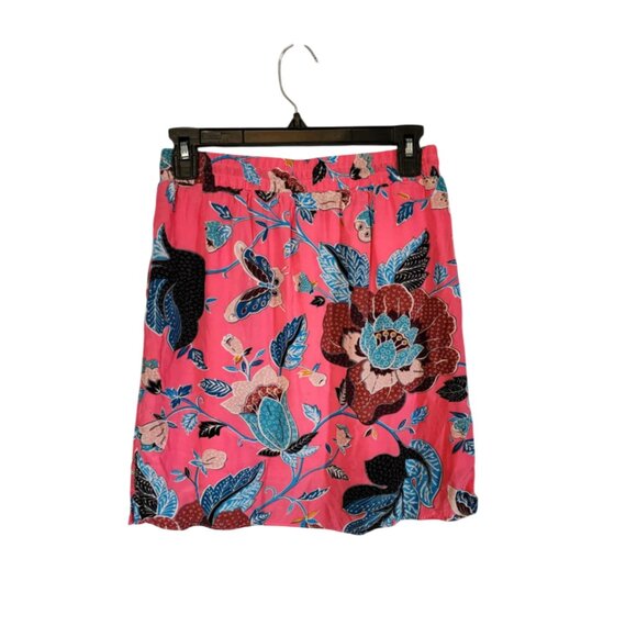 EUC Loft Floral Lined Skirt - Picture 2 of 5